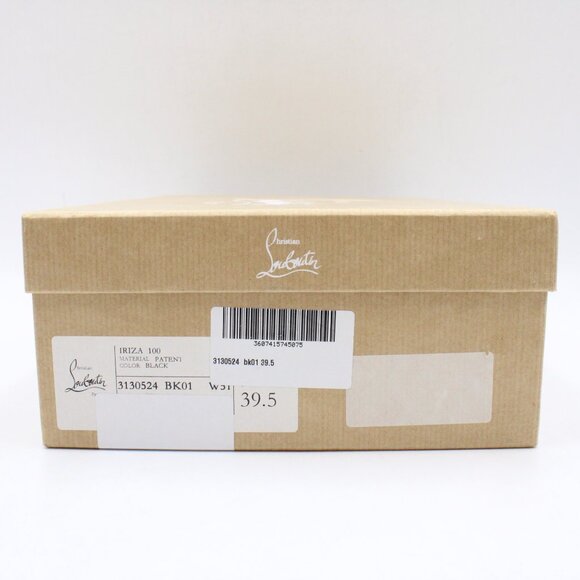 Christian Louboutin Black Patent Leather Heels - Picture 12 of 12